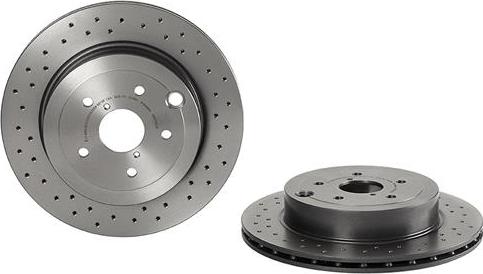 Brembo 09.A198.1X - Disc frana parts5.com