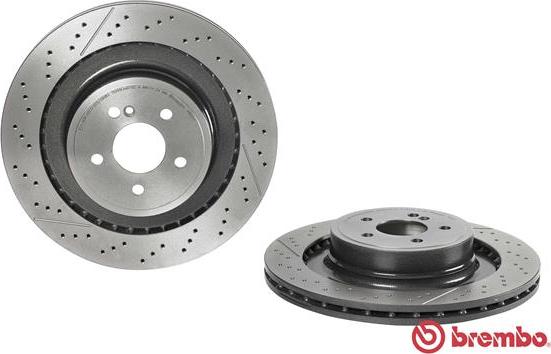 Brembo 09.A822.11 - Tarcza hamulcowa parts5.com