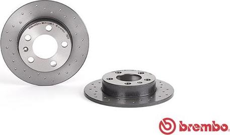 Brembo 08.7165.1X - Disque de frein parts5.com