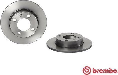 Brembo 08.7165.21 - Féktárcsa parts5.com