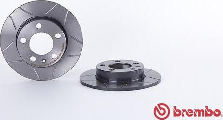 Brembo 08.7165.75 - Féktárcsa parts5.com