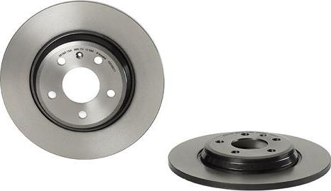 Brembo 08.D060.11 - Disc frana parts5.com