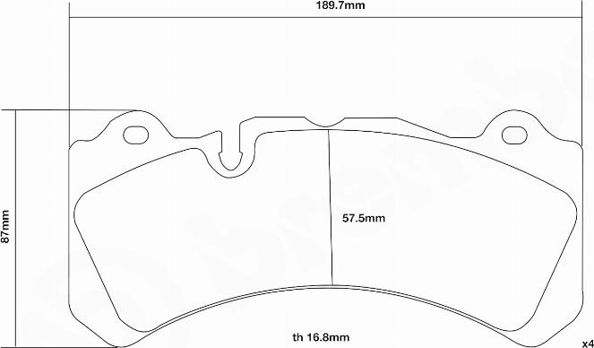 Brembo 07.B314.59 - Set placute frana de performanta parts5.com