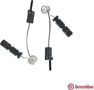 Brembo A 00 282 - Senzor de avertizare,uzura placute de frana parts5.com