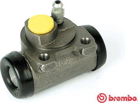 Brembo A 12 186 - Kolesni zavorni valj parts5.com