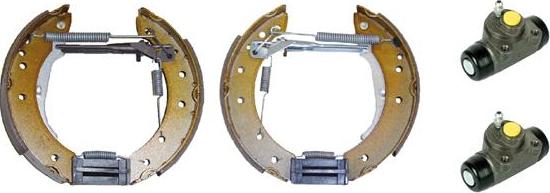 Brembo K 68 056 - Комплект тормозных колодок, барабанные parts5.com