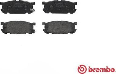 Brembo P 49 030 - Set placute frana,frana disc parts5.com