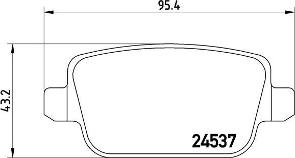 Brembo P 44 017 - Set placute frana,frana disc parts5.com