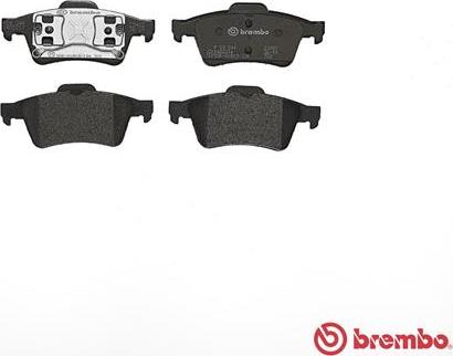 Brembo P 59 044 - Komplet pločica, disk-kočnica parts5.com