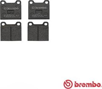 Brembo P 59 001 - Brake Pad Set, disc brake parts5.com