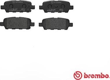 Brembo P 56 046 - Jarrupala, levyjarru parts5.com