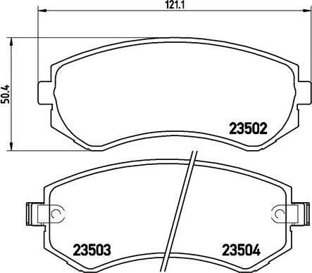 Brembo P 56 039 - Set placute frana,frana disc parts5.com