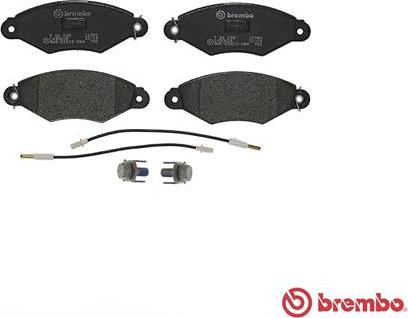 Brembo P 56 038 - Set placute frana,frana disc parts5.com