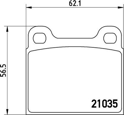 Brembo P 50 066 - Set placute frana,frana disc parts5.com