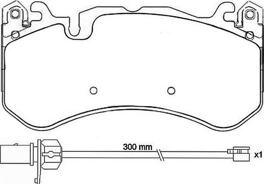 Brembo P 50 127 - Brake Pad Set, disc brake parts5.com