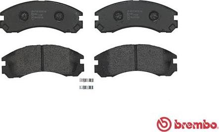 Brembo P 61 089 - Set placute frana,frana disc parts5.com