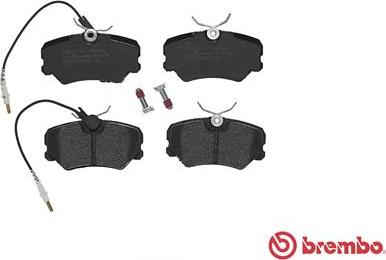 Brembo P 61 035 - Set placute frana,frana disc parts5.com