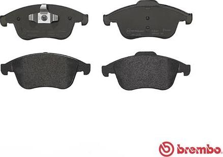 Brembo P 68 047 - Brake Pad Set, disc brake parts5.com