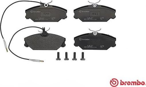 Brembo P 68 014 - Brake Pad Set, disc brake parts5.com