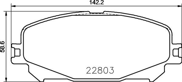 Brembo P 68 071X - Set placute frana,frana disc parts5.com