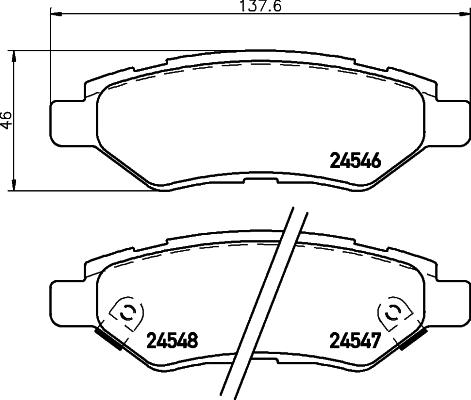 Brembo P 09 014 - Set placute frana,frana disc parts5.com