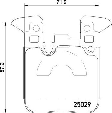 Brembo P 06 087X - Set placute frana,frana disc parts5.com