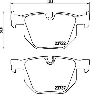 Brembo P 06 033X - Set placute frana,frana disc parts5.com