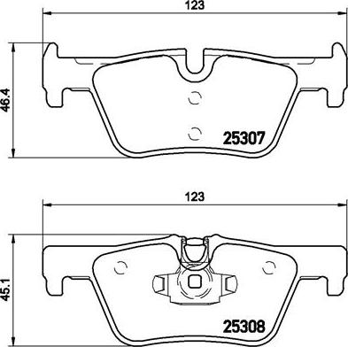 Brembo P 06 071X - Set placute frana,frana disc parts5.com