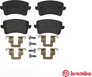 Brembo P 85 099 - Juego de pastillas de freno parts5.com