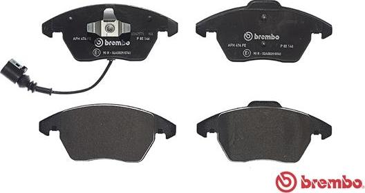 Brembo P 85 146 - Brake Pad Set, disc brake parts5.com