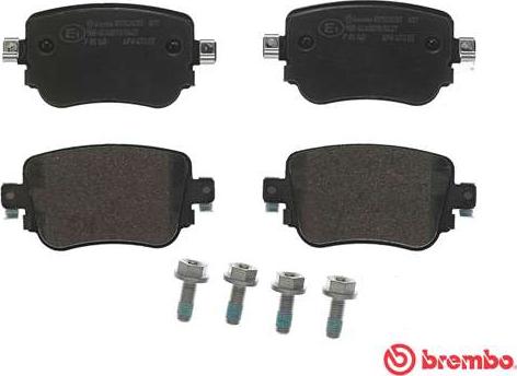 Brembo P 85 140 - Тормозные колодки, дисковые, комплект parts5.com