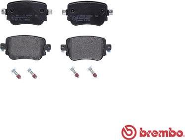 Brembo P 85 135 - Тормозные колодки, дисковые, комплект parts5.com