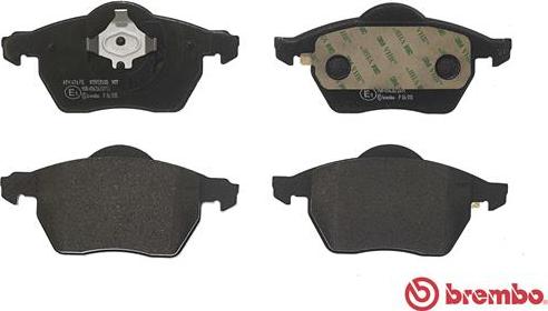 Brembo P 86 015 - Komplet pločica, disk-kočnica parts5.com