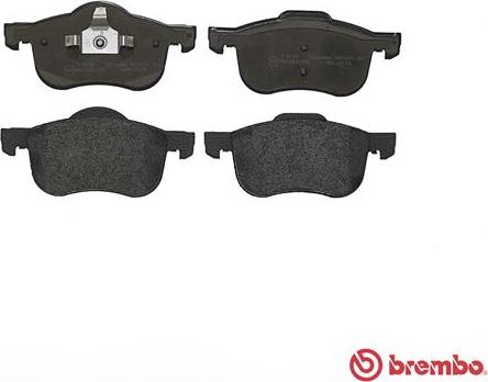 Brembo P 86 016 - Set placute frana,frana disc parts5.com