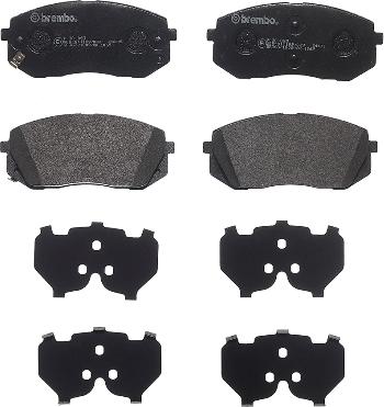 Brembo P 30 093 - Komplet zavornih oblog, ploscne (kolutne) zavore parts5.com