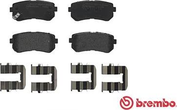 Brembo P 30 046 - Brake Pad Set, disc brake parts5.com