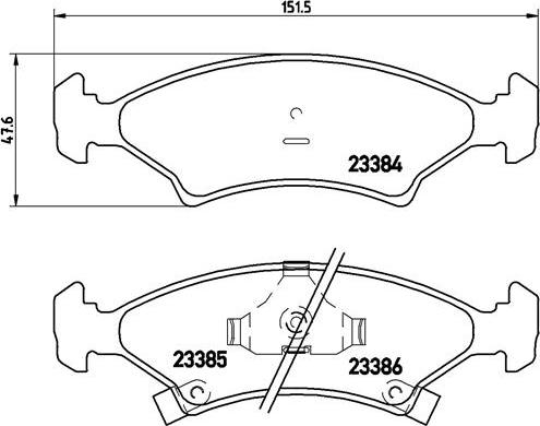 Brembo P 30 009 - Set placute frana,frana disc parts5.com