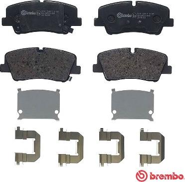 Brembo P 30 089 - Brake Pad Set, disc brake parts5.com