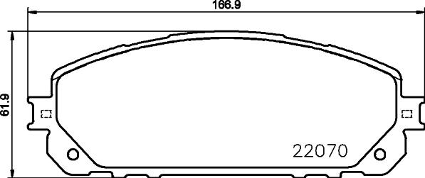 Brembo P 37 021 - Fren balata seti, diskli fren parts5.com