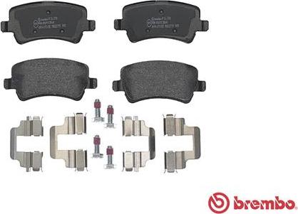 Brembo P 24 078 - Jarrupala, levyjarru parts5.com