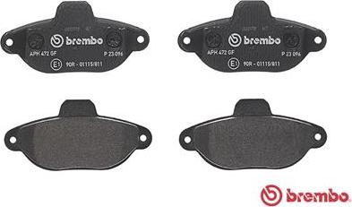 Brembo P 23 096 - Set placute frana,frana disc parts5.com