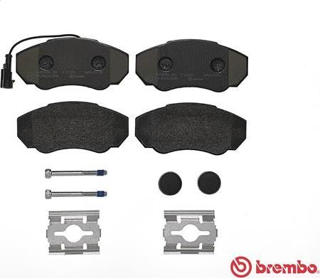 Brembo P 23 091 - Σετ τακάκια, δισκόφρενα parts5.com