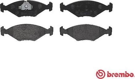 Brembo P 23 055 - Set placute frana,frana disc parts5.com