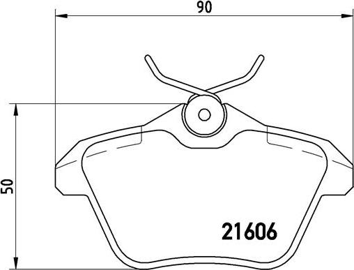 Brembo P 23 067 - Brake Pad Set, disc brake parts5.com