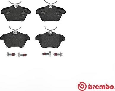 Brembo P 23 067 - Brake Pad Set, disc brake parts5.com