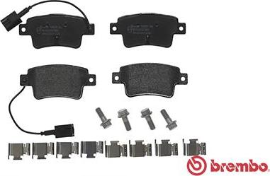 Brembo P 23 142 - Set placute frana,frana disc parts5.com