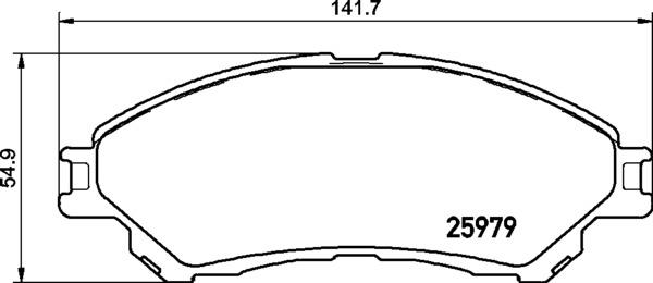 Brembo P 79 032 - Set placute frana,frana disc parts5.com