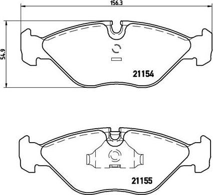 Brembo P 71 005 - Fékbetétkészlet, tárcsafék parts5.com