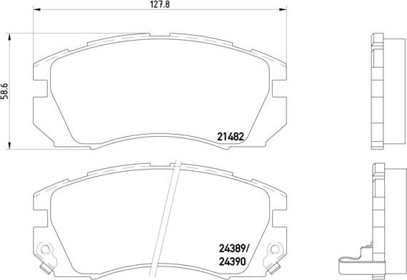 Brembo P 78 007 - - - parts5.com