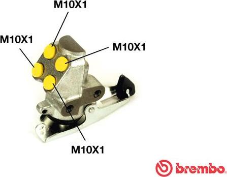 Brembo R 85 006 - Regulador de la fuerza de frenado parts5.com